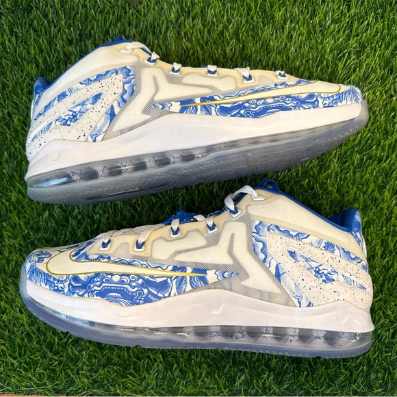 Nike LeBron 11 XI Low Ch Pack China Blue White - Picture 2 of 8